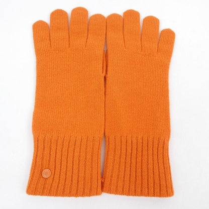 Hermes Glove Cashmere Orange — view 5