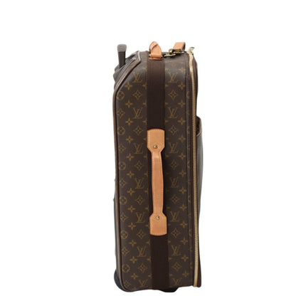 Louis Vuitton Monogram Travel Bag with Wheels Pegase 55 Carry