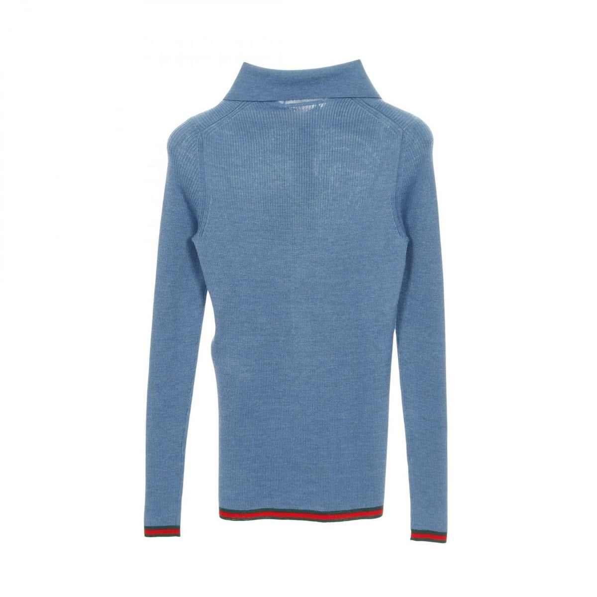 Gucci Polo Shirt Sherry Blue Green. Red — view 2