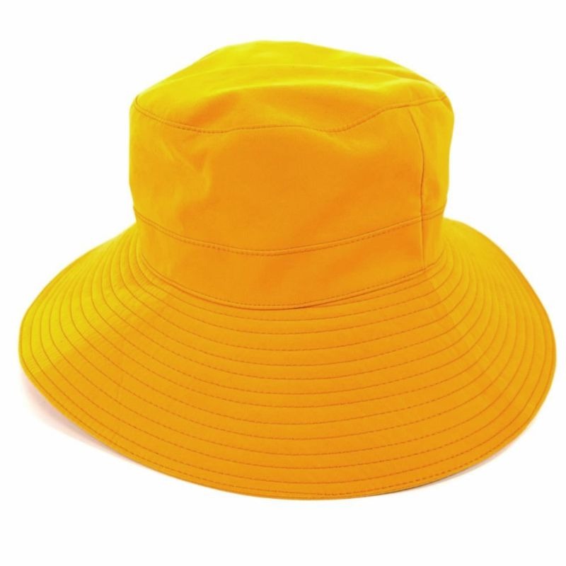 Hermes Hat Bucket Fashion Item Size 57 Polyester Nylon Yellow