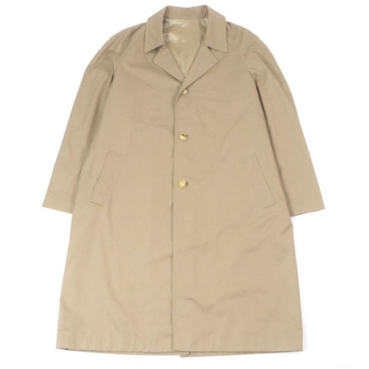 Celine 2m82a004n Technical Cotton Oversized Mack Coat Beige 46 Made In Italy