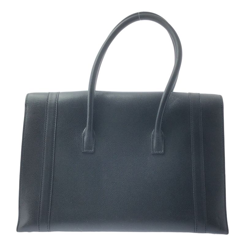 Hermes | Drag 32 G Engraved Silver Hardware Handbag | Black | Women