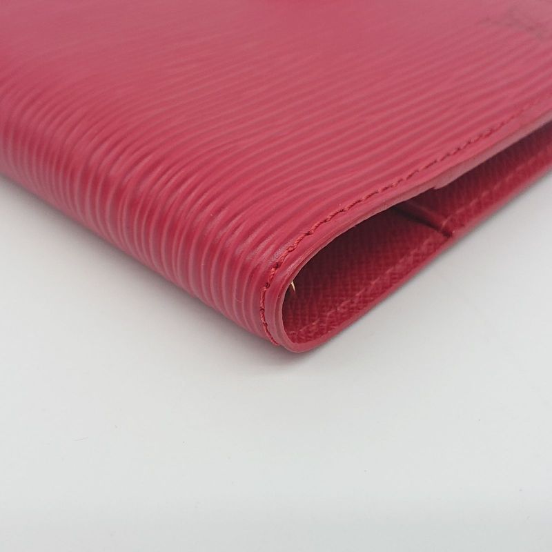 [unused] Louis Vuitton Agenda PM Epi Red Gold