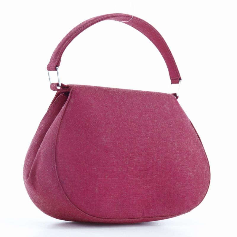 Chanel Mini Coco Handle Party Bag Cotton Pink Ladies Handbag