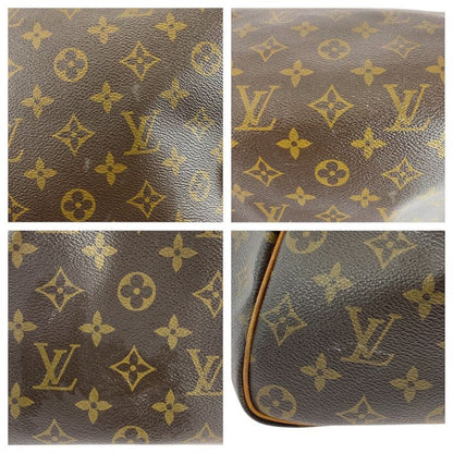 Louis Vuitton Monogram Speedy -35 Brown PVC M41524 Handbag Boston Bag Ladies