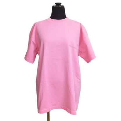 Balenciaga T-Shirt Pink Short Sleeve Crew Neck Size XXS