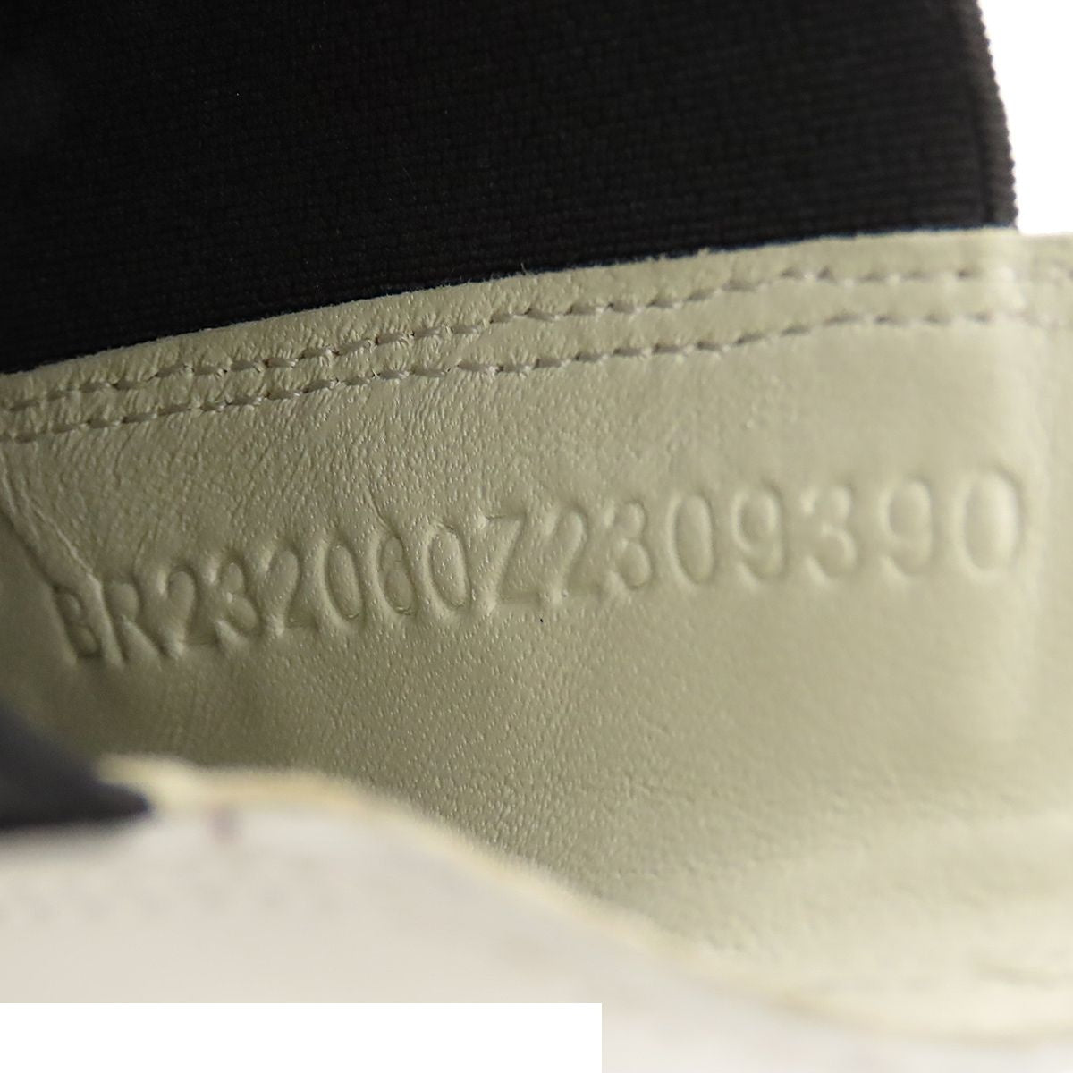 Hermes Hollow Off White Leather Side Gore Boots — view 5