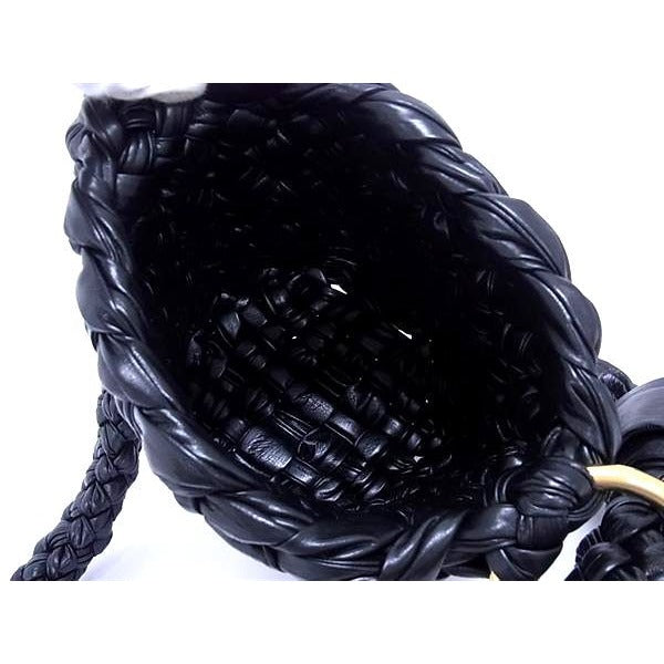 Bottega Veneta Small Calimero Leather Draw String V2 — view 9