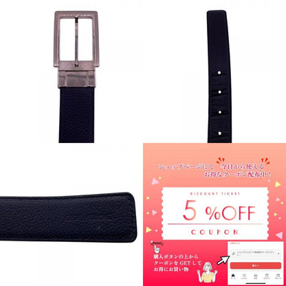 DIOR Homme Dior Homme Reversible Belt Brand Black Men's