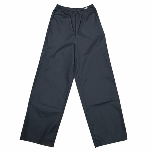Prada Re-Nylon Logo Long Pants Wide Black