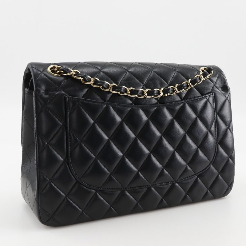 Chanel Deca Matelasse 30 Classic Large Double Flap Chain Shoulder A58600