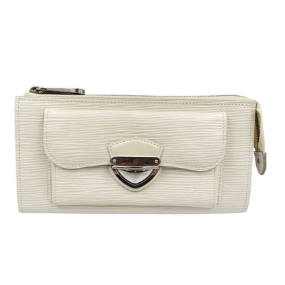 Louis Vuitton Portefeuille Astrid M6659 J Epi Leather Silver Hardware Ivoire