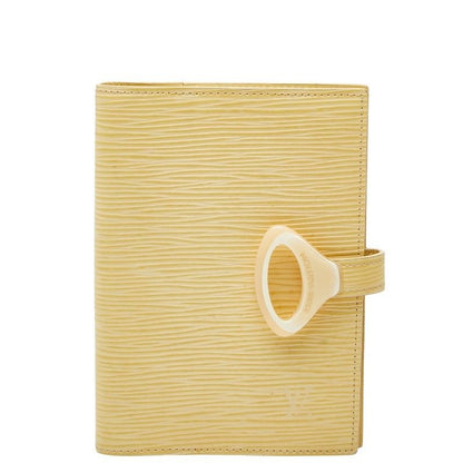 Louis Vuitton Epi Agenda PM R2009 a Vanille Yellow Leather