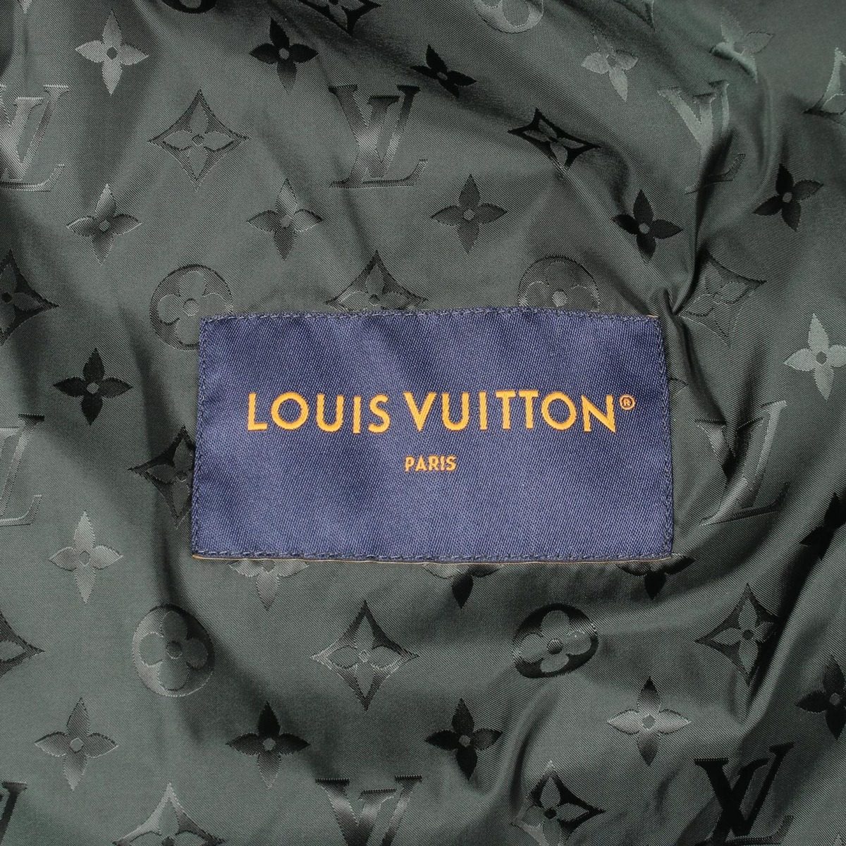 Louis Vuitton Leather Patch Fleece Jacket Tdk Others — view 3