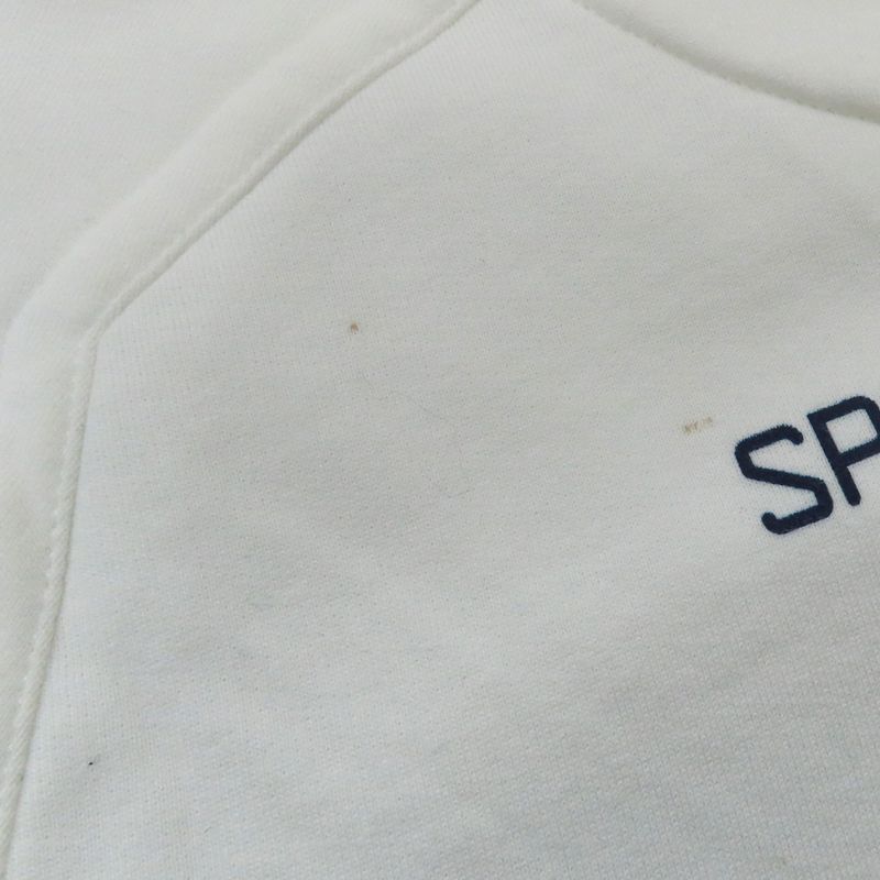 Fendi Fila Trainer Sweat Logo White XS Long Sleeve Cotton Fleece Lined