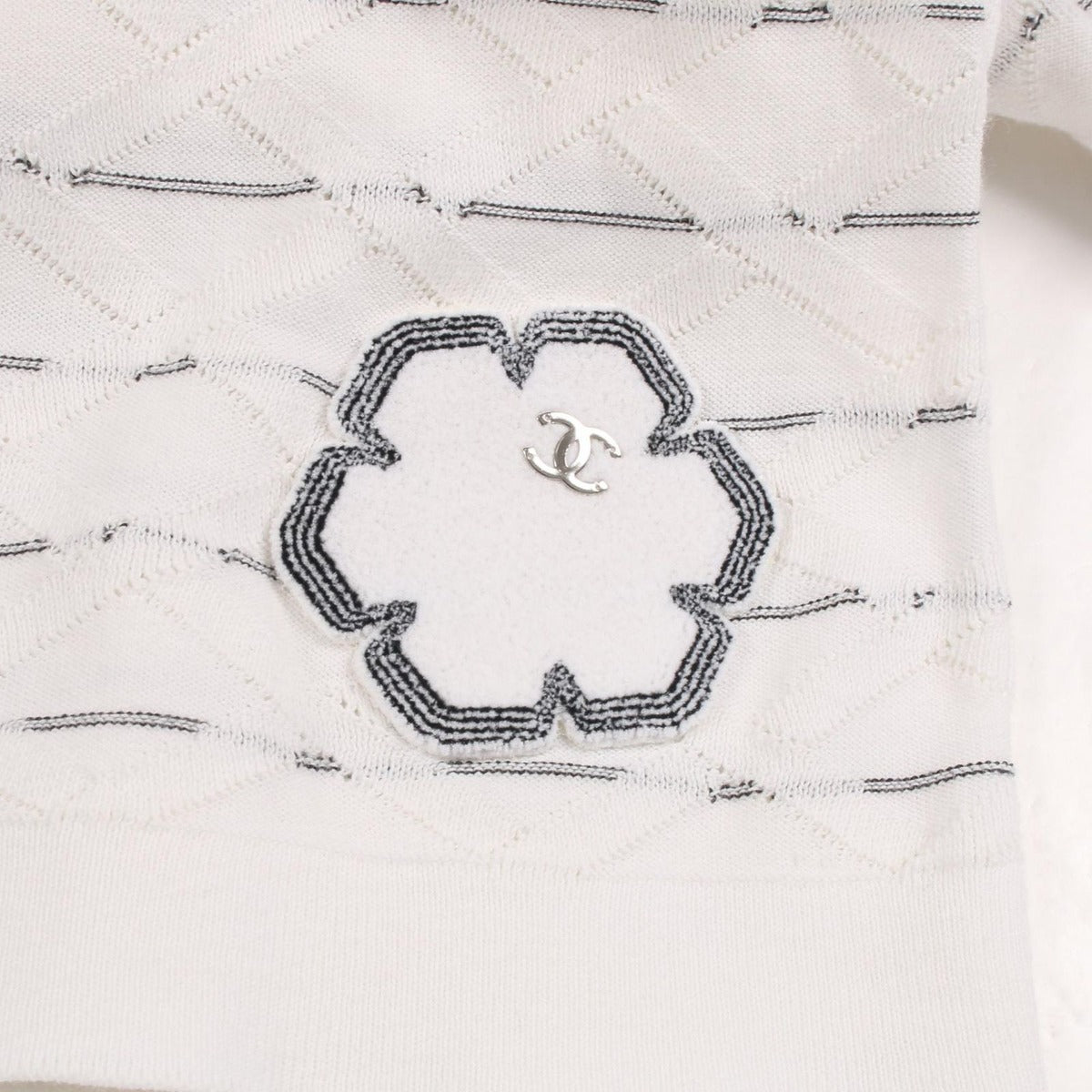 Chanel Knit CC Logo Cotton B — view 12