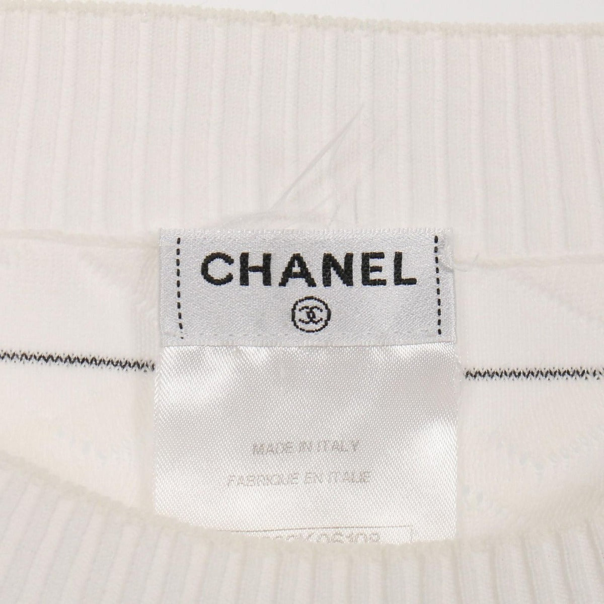 Chanel Knit CC Logo Cotton B — view 3