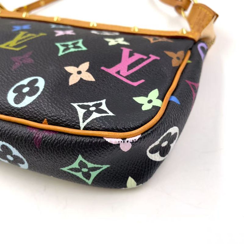 Louis Vuitton Pochette Accessoire Monogram Multicolor Monogram Multicolor Noir