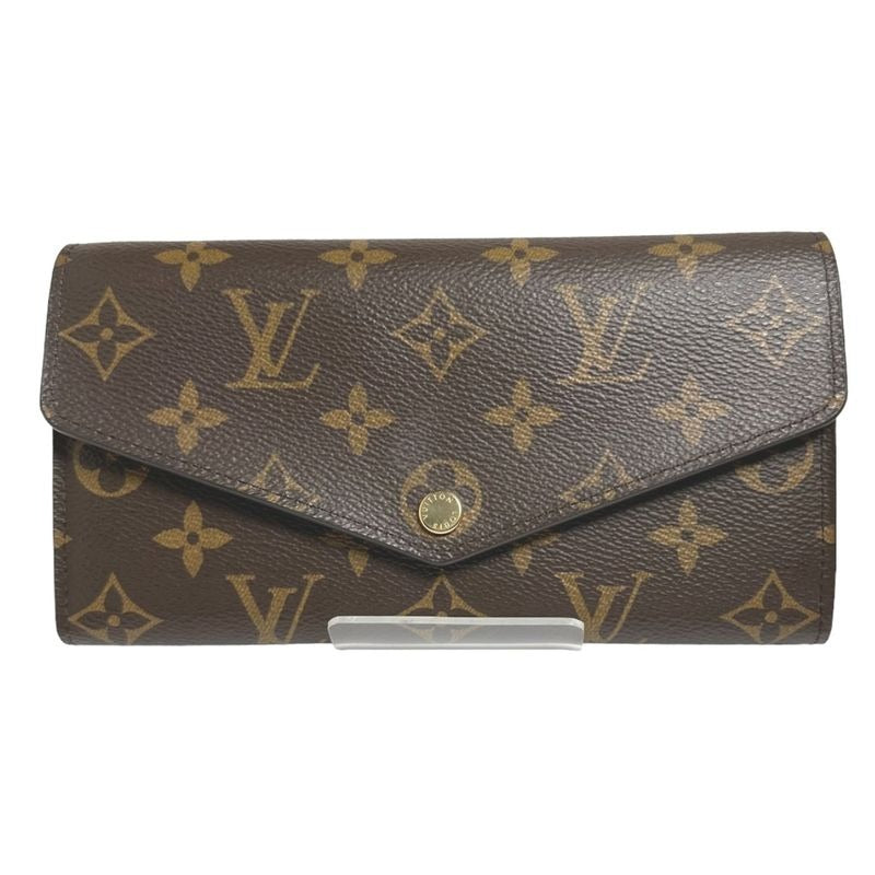 Louis Vuitton Monogram Wallet Portefeuille-sarah Long