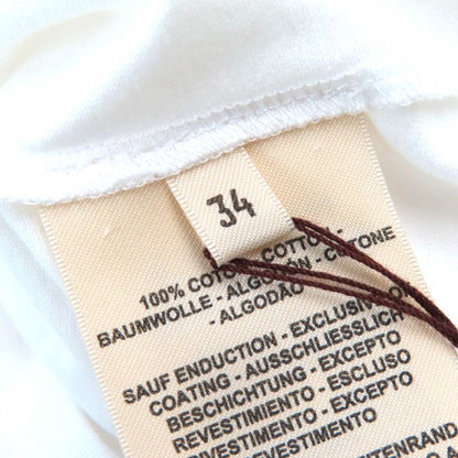 Hermes 2023 100% Cotton Chaine D'ancre Short Sleeve T-shirt White Navy 34 Made