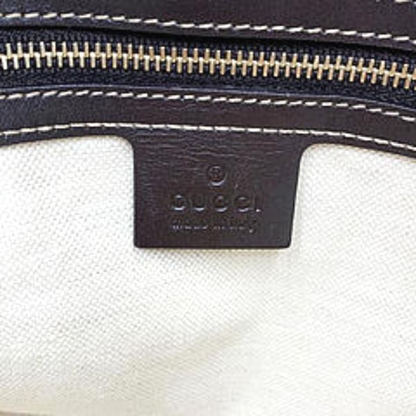 Gucci 257069 GG Pattern Handbag Canvas Tote Bag Gucci Beige
