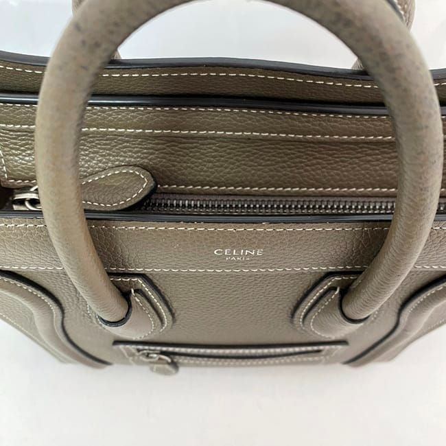 Celine Shoulder Bag Luggage Nano Shopper F22196