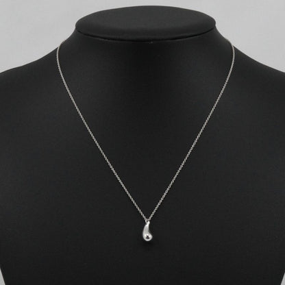 Tiffany & Co Teardrop Elsa Peretti 925 Silver Ladies 2.7g Necklace