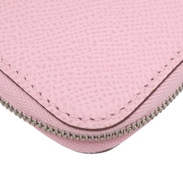 Hermes Long Wallet Nouveau Togo Vosuift Vaux-Epson Mauve Silvestre X Lime X