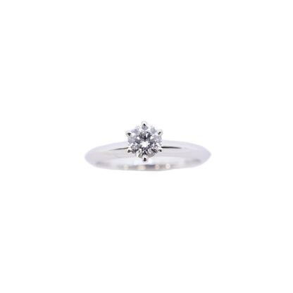 Tiffany & Co Ring Solitaire Platinum Diamond — view 2