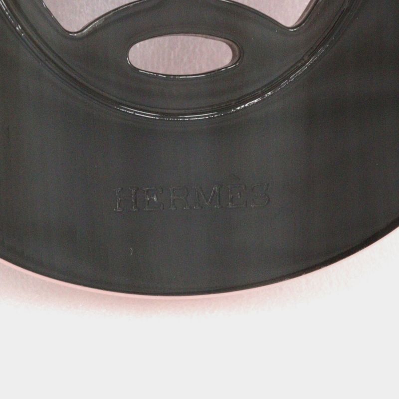 Hermes Lift GM Buffalo Horn Pink/brown Ladies 16g Necklace