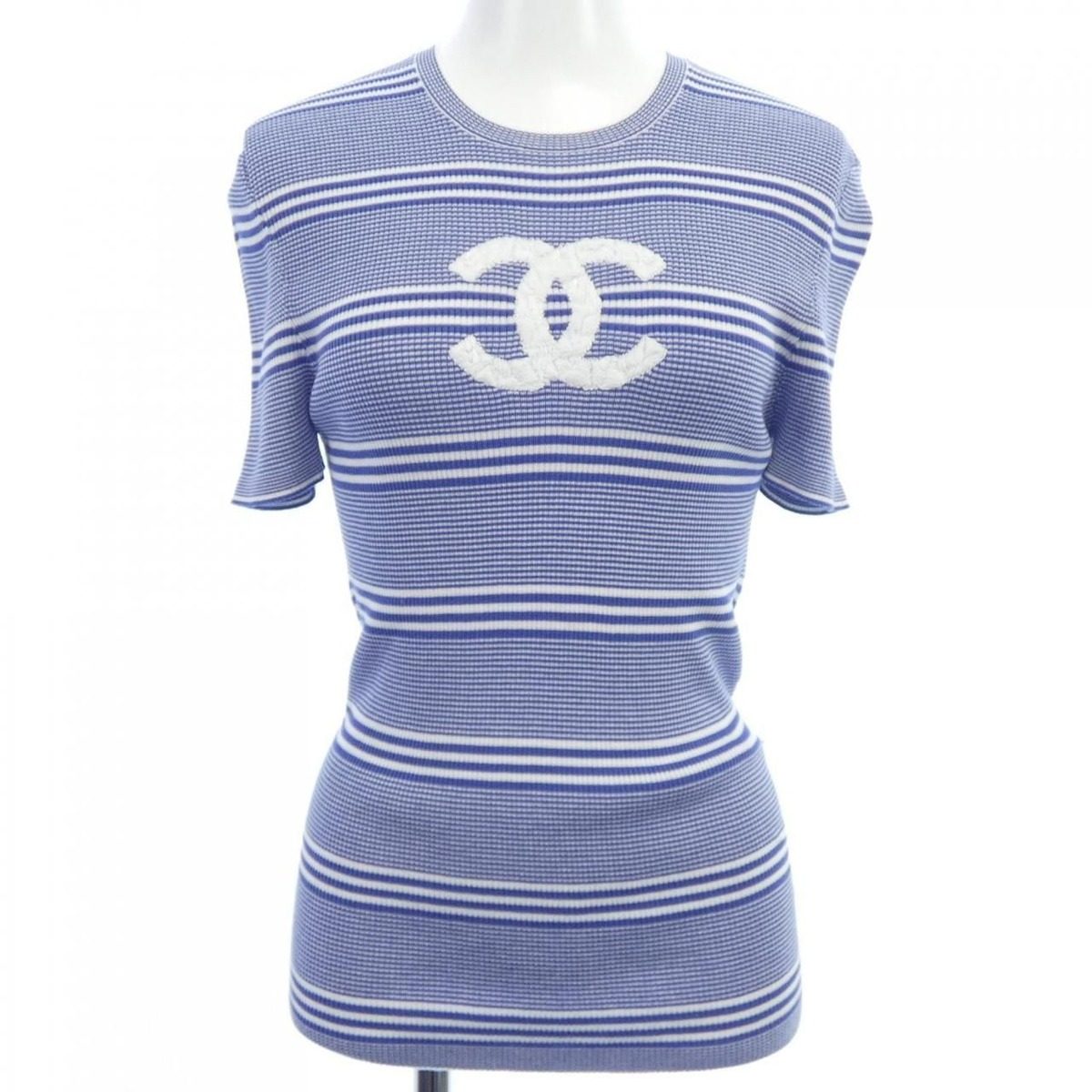 Chanel Knit Top Blue