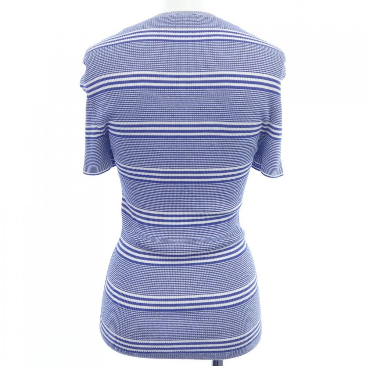 Chanel Knit Top Blue — view 2