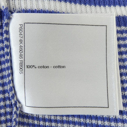 Chanel Knit Top Blue — view 3