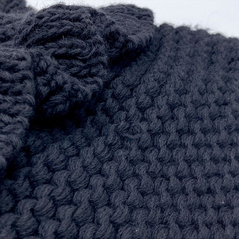 Fendi Handbag Wool Leather 8br445 Black With Charm Women