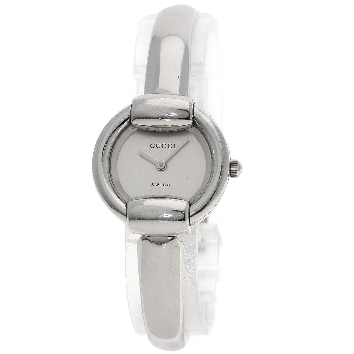 Gucci Round Face Watch SS