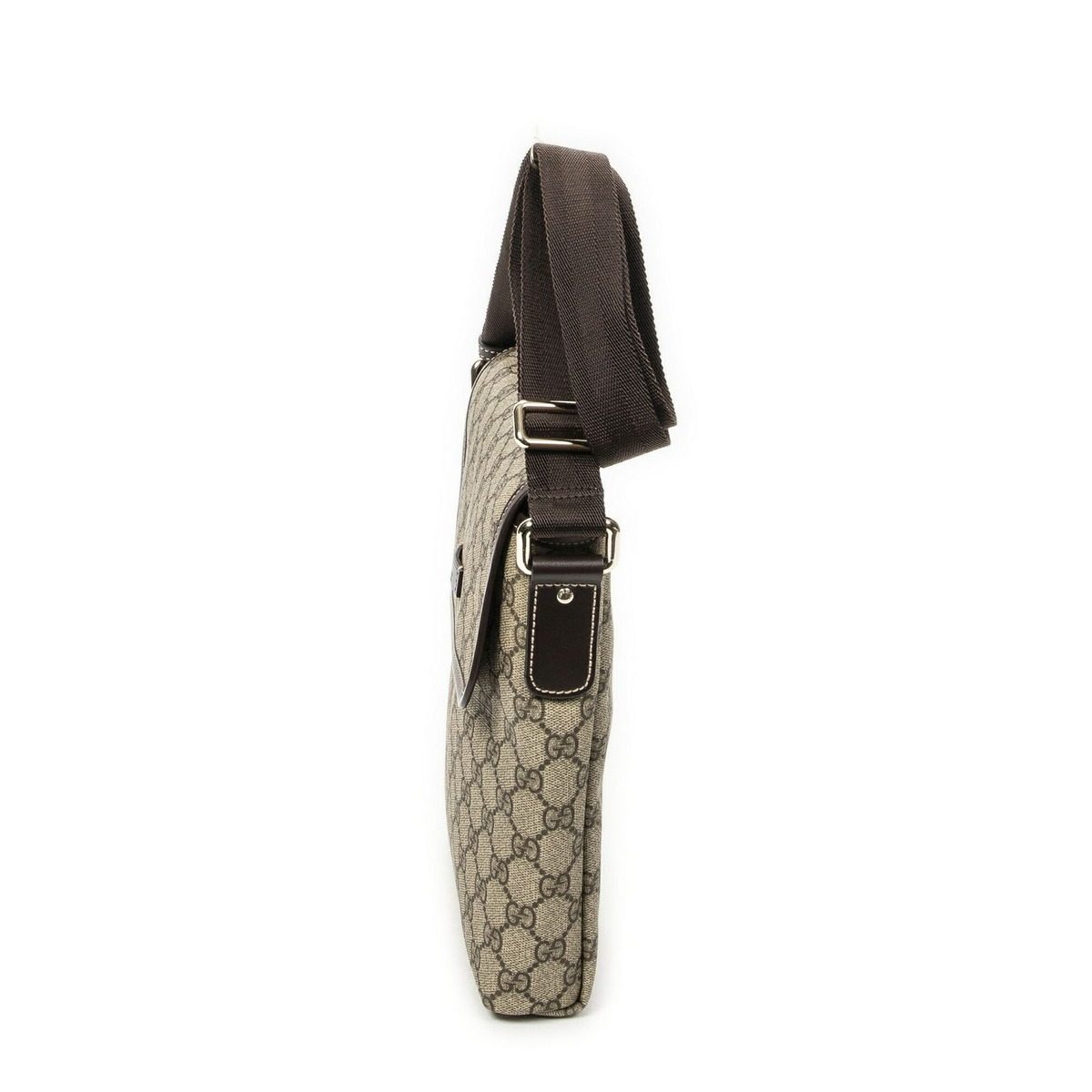 Gucci Small Messenger Brown Beige Supreme Canvas — view 3