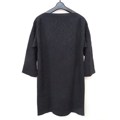 Hermes Knit Dress Twill Laine 4e2530dc 34 Size Black Chaine D'ancre