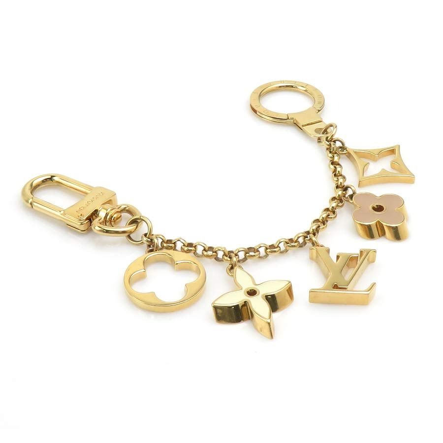 Louis Vuitton Charm Bag Chain Fleur de Monogram