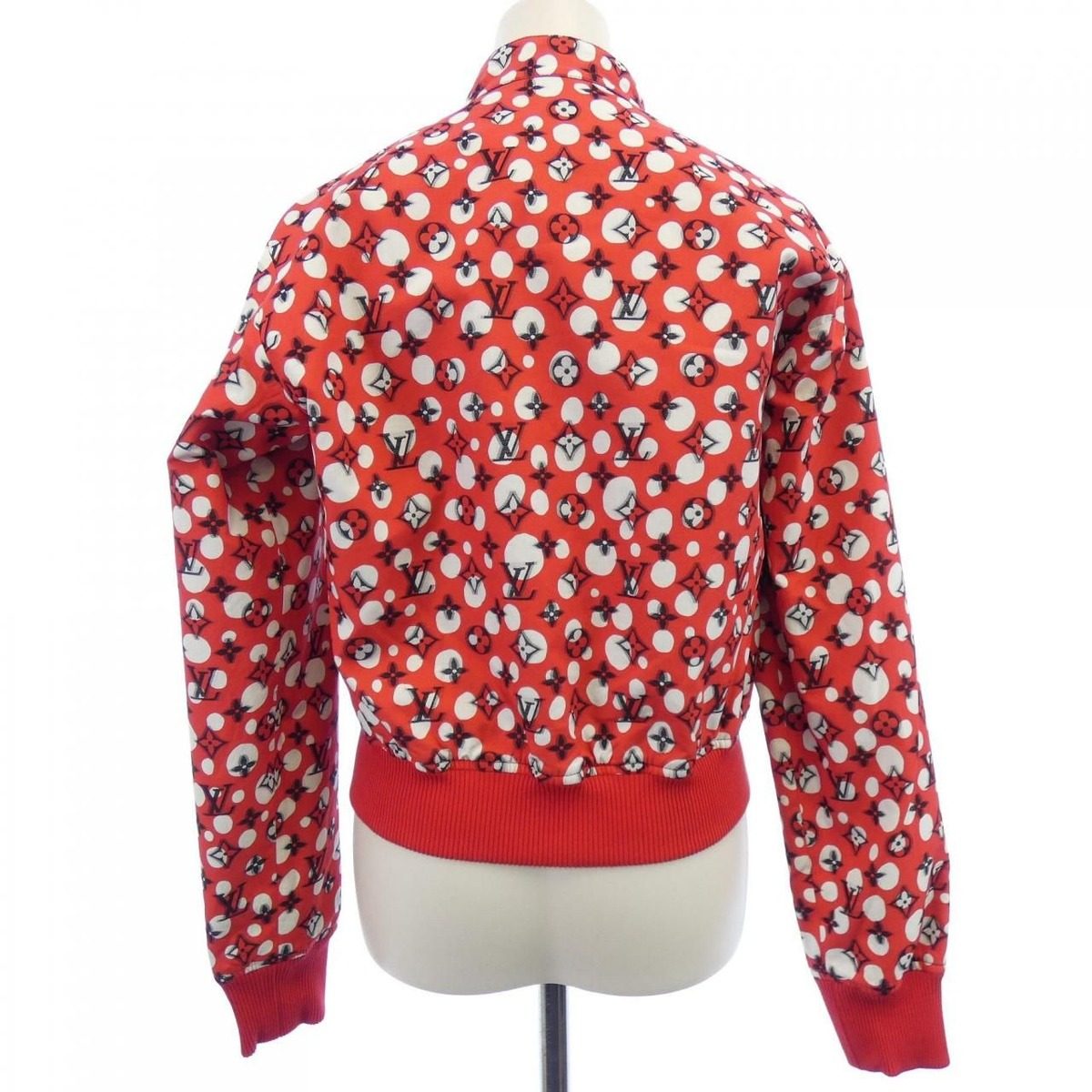 Louis Vuitton LV Yk Reversible Infinity Dot Bomber Jacket Yayoi Kusama — view 9