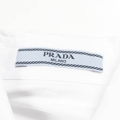 Prada Shirt Cotton Shirts Top White — view 3