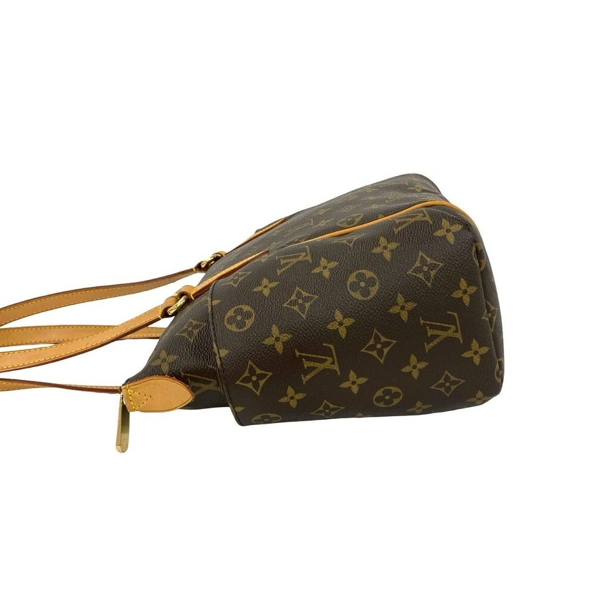Louis Vuitton Totally PM Monogram Leather Tote Shoulder Bag Brown — view 5