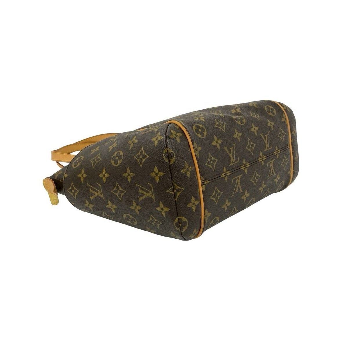 Louis Vuitton Totally PM Monogram Leather Tote Shoulder Bag Brown — view 7