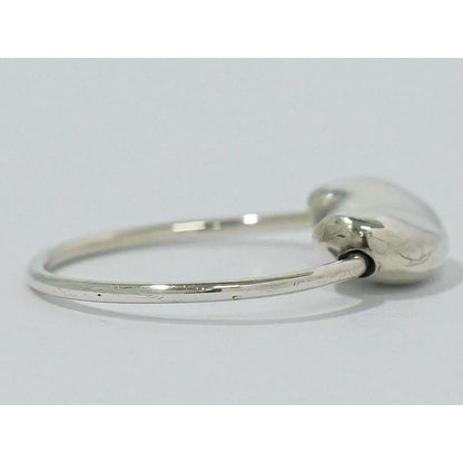 Tiffany & Co Bean Sterling Ring 7.5 Silver Jewelry — view 4