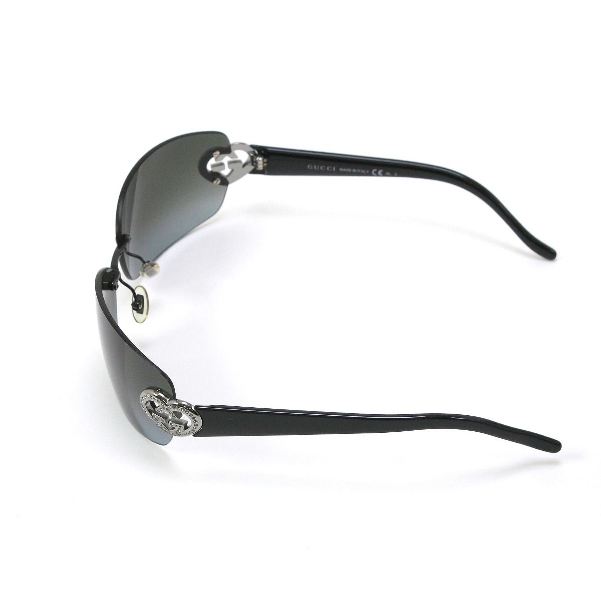 Gucci Heart Rhinestone Sunglass Es 6614 115 Gg4201/s