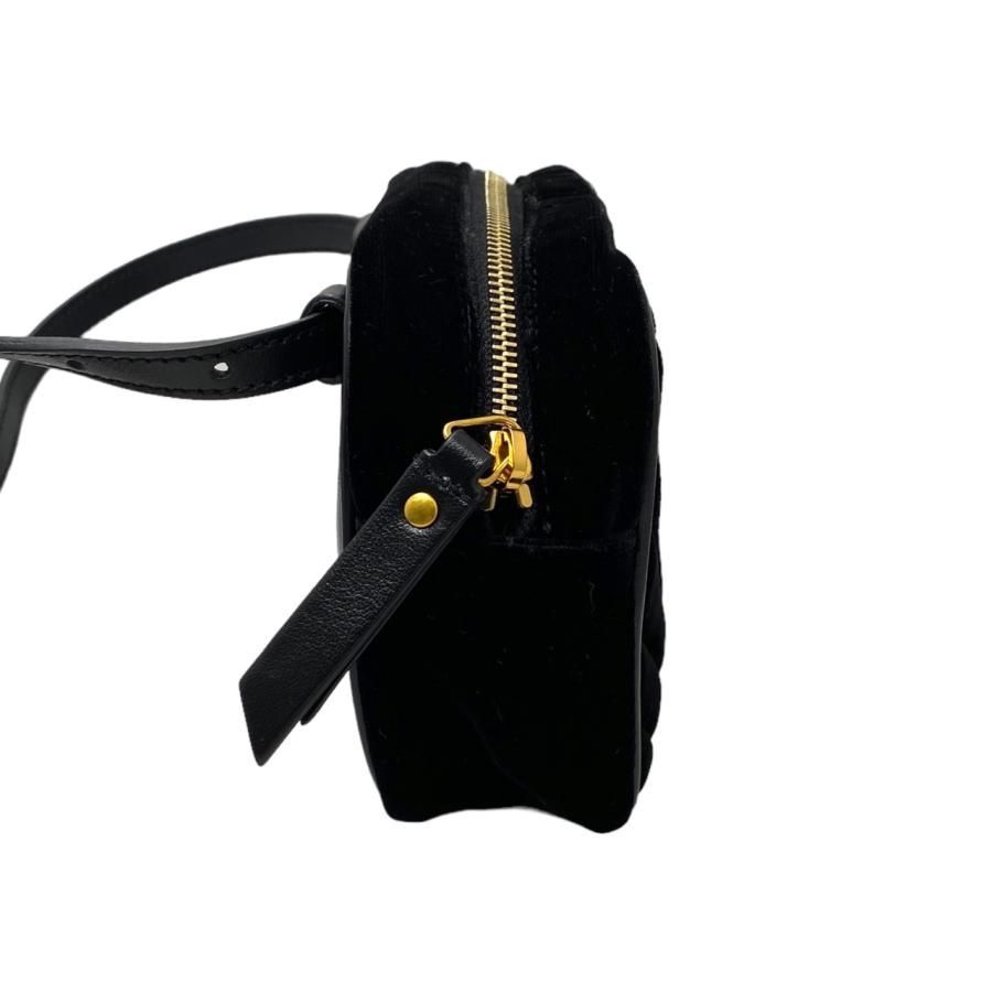 Saint Laurent Shoulder Bag Lou Camera Bag Ptr534817 Quilted Fringe Black Gold