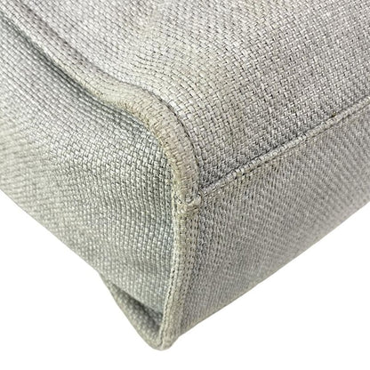 Chanel Tote Bag Deauville Line GM Light Gray X Black 2WAY / Chain Shoulder /