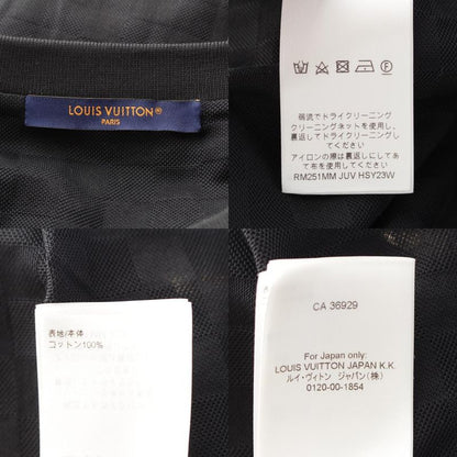 Louis Vuitton 25SS Cotton Damier Signature Patch Short Sleeve T-shirt Crew Neck