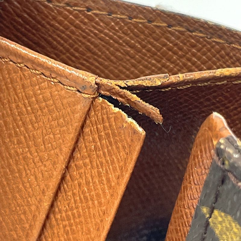 Louis Vuitton Monogram PVC Wallet Set of 5 Brown 411882 Trifold Wallets