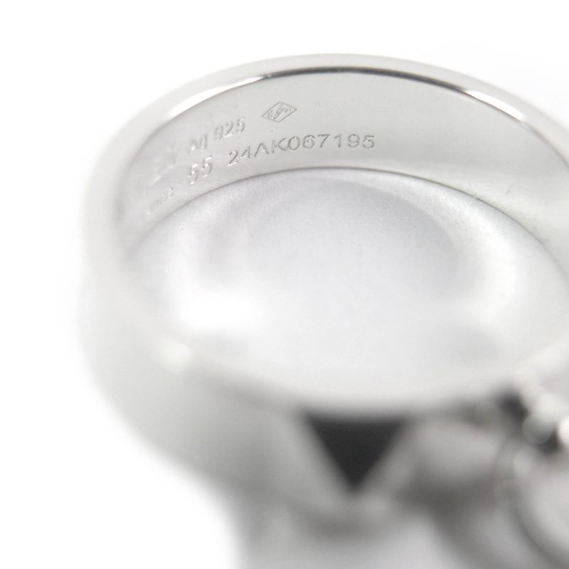 Hermes 2024 Collier De Chien 2025 Purchase Ring ・ring Ag925 Silver 55/equivalent