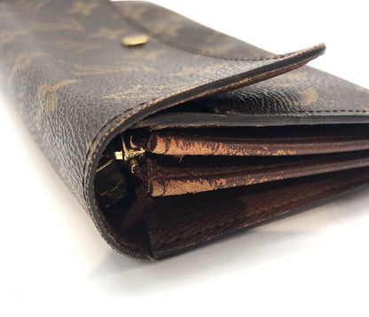 Louis Vuitton M61725 Porte Monet Cles Di Long Wallet Preowned 005888